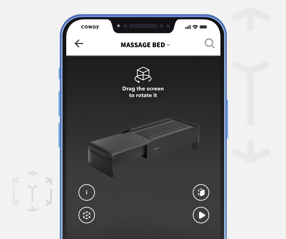 Coway AR - Mobile Application