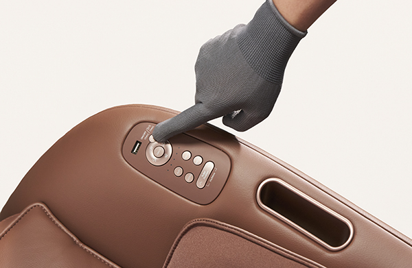 Service Step 7: Finishing touches of service for the Coway BEREX Mine massage chair