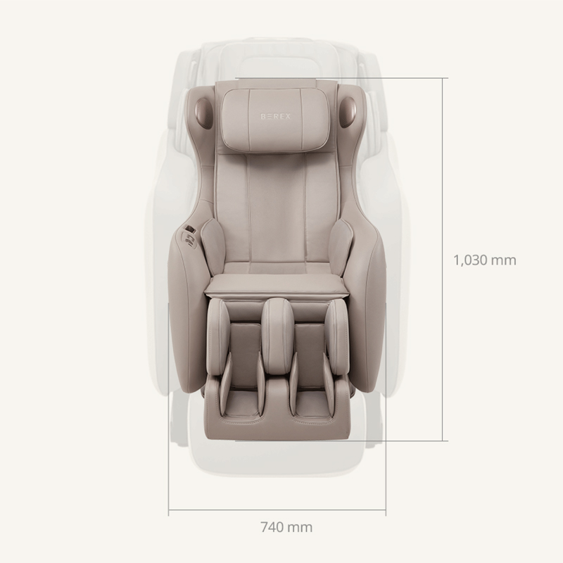 Coway BEREX Mine Massage Chair - Smaller by approximately 24% for a Compact Design