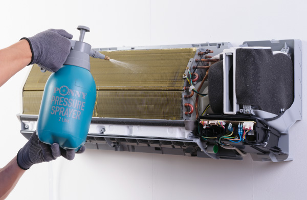 Step 4 Coway Air Conditioner Care Services: Chemical Treatment