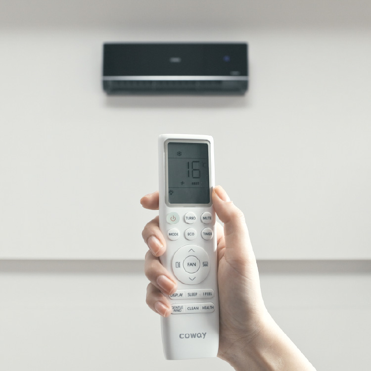 Coway P Series Air Conditioner With Remote Control For Convenient Operation