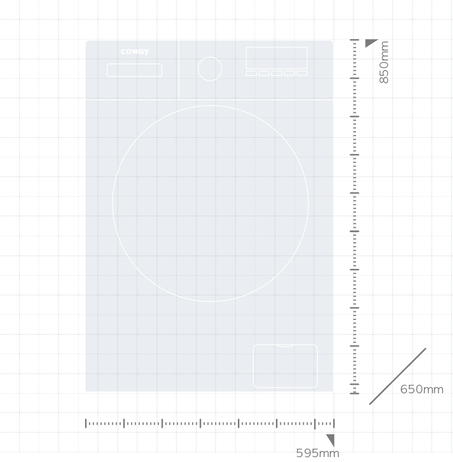Front Load Washer 12KG Specs
