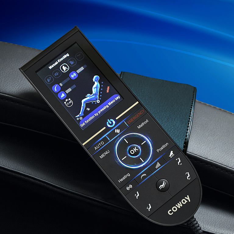 Coway Massage Chair - Advanced Variation Of Controls