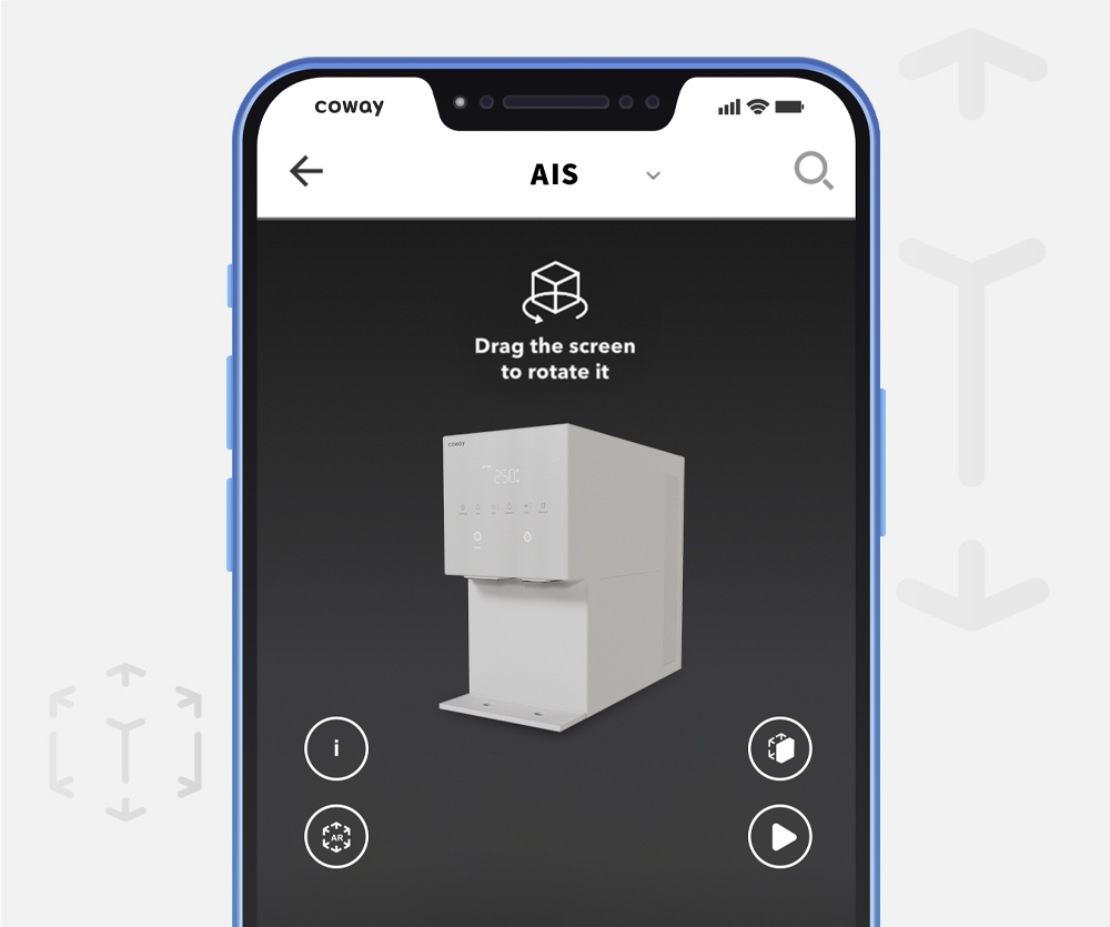 Coway AR - Mobile Application