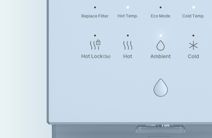 Coway Neon Water Purifier with Child Safety Lock for Enhanced Protection