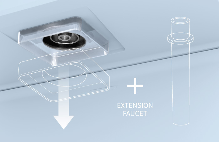 Coway Neon Water Purifier With Extended Faucet For Convenient Dispensing